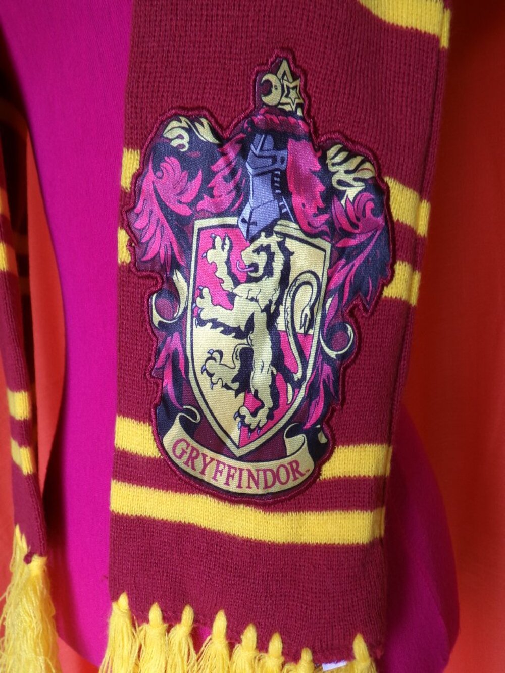 **Moving Sale** Harry Potter Gryffindor Knit Scarf OS - Unisex - Picture 2 of 3